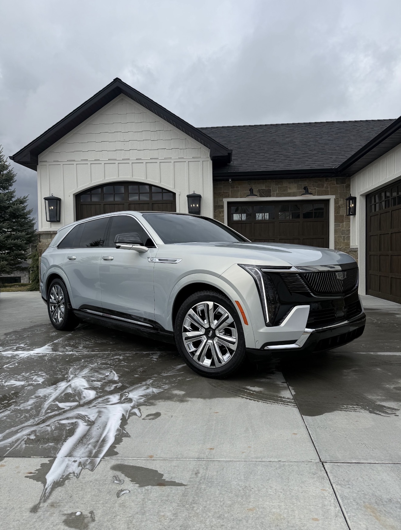 Cadillac Escalade IQ exterior after a mobile wash in Southeast Idaho